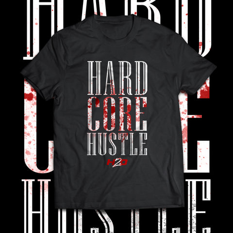H2O "Hardcore Hustle" Soft Black T-Shirt