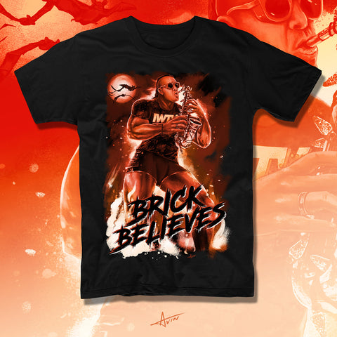 "Brick Believes" Mr Brickster Official T-Shirt
