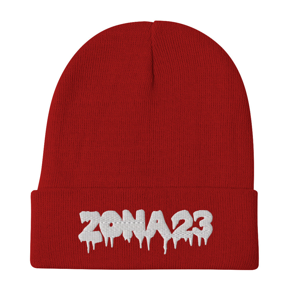 ZONA 23 Embroidered Beanie – Independent Wrestling TV Store