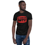 "As Seen on IWTV" Red & Transparent Logo Soft T-Shirt