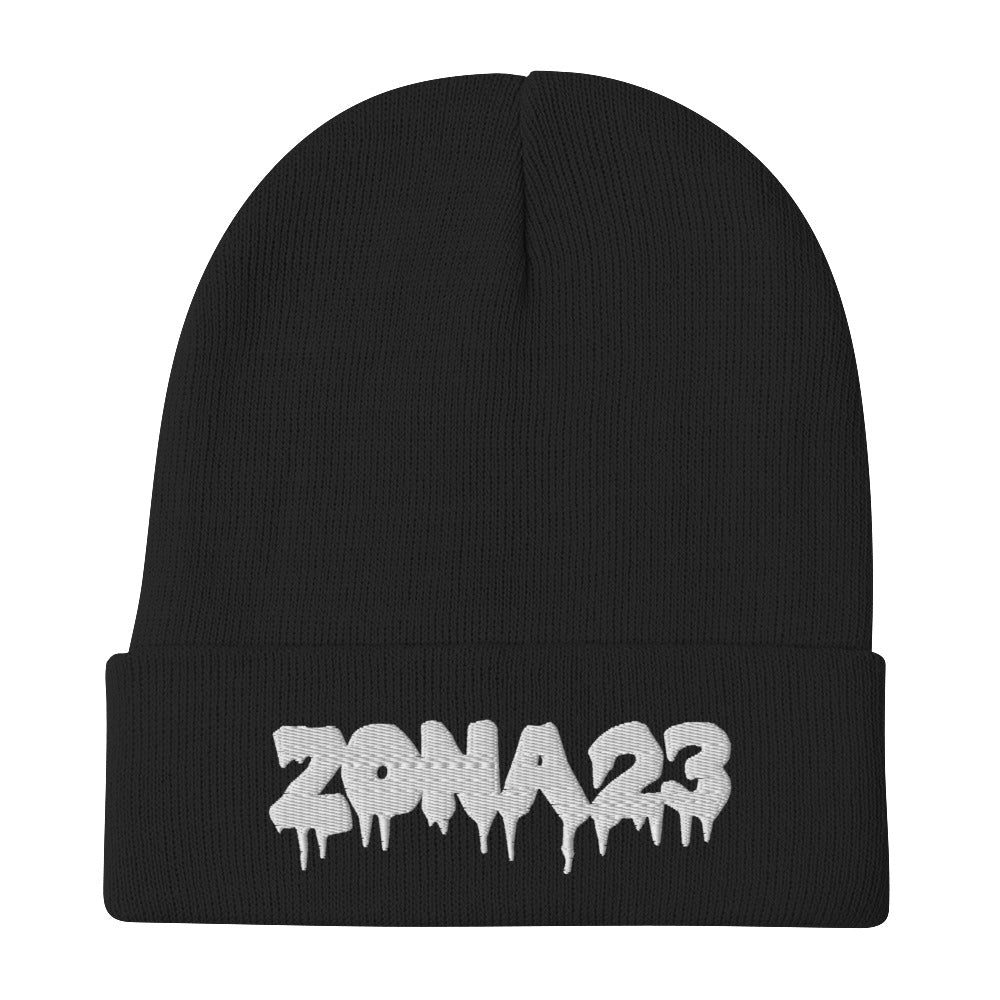ZONA 23 Embroidered Beanie – Independent Wrestling TV Store