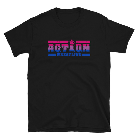 ACTION Wrestling "Bisexual Logo" Soft T-Shirt