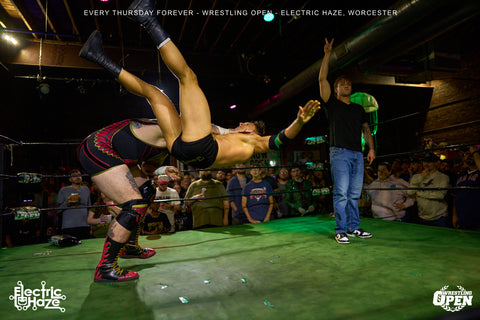 Wrestling Open "Season 04, Episode 35" - Reserved Tickets - 8/28/25 at 7:00pm - Electric Haze Worcester