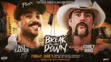 Beyond Wrestling "Break The Walls Down" - Reserved Tickets - 6/5/26 at 8:00pm - Rhodes On The Pawtuxet - Cranston, RI