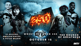 Wrestling Open 250 - Reserved Tickets - 10/15/26 at 7:30pm - White Eagle Worcester