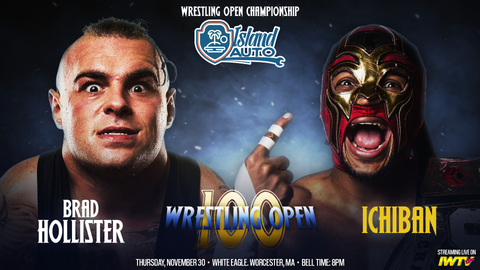 Wrestling Open "100" Reserved Tickets - 11/30/23 at 7:30pm - Worcester, MA