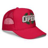 Wrestling Open Foam Trucker Hat