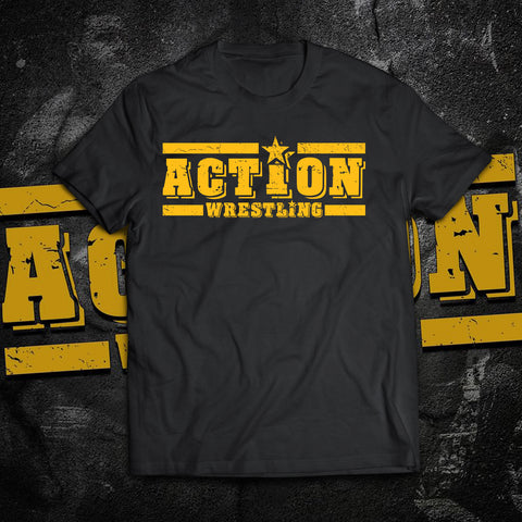 ACTION Wrestling "Logo" Soft T-Shirt