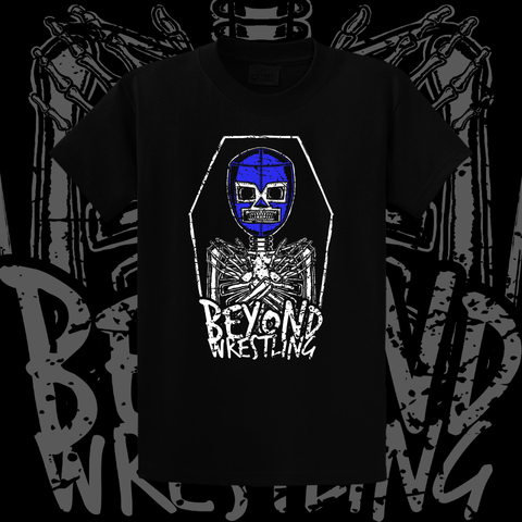 Beyond Wrestling "Buried" Black Heavyweight T-Shirt