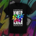 Beyond Wrestling "Americanrana '22: Blackout" Inverse Premium T-Shirt