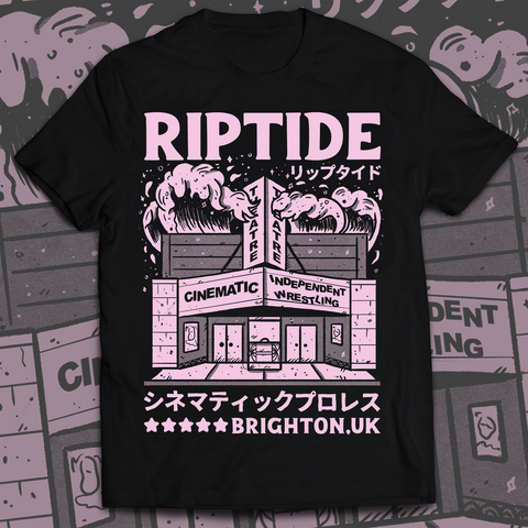 RIPTIDE Cinematic Wrestling Theatre T-Shirt
