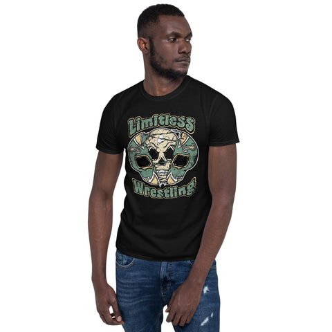 Limitless Wrestling "Split Skull" Soft T-Shirt