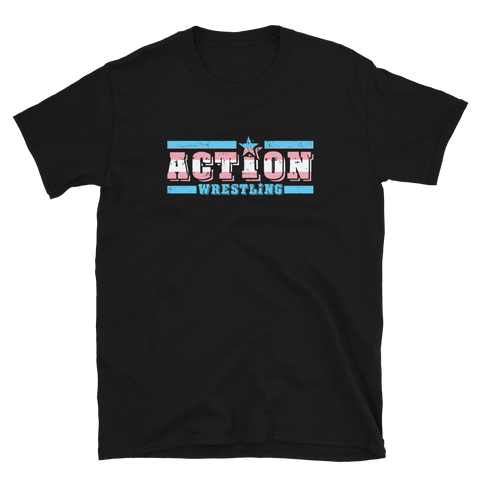 ACTION Wrestling "Transgender Logo" Soft T-Shirt