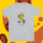 Pizza Party Wrestling "Lava Lamp" Soft T-Shirt designed by Rayo