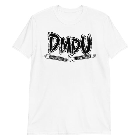 Deathmatch Downunder Logo White Soft T-Shirt